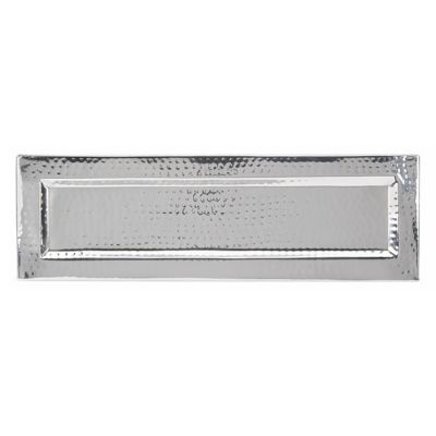 Image of Hammered Rectangular Tray 7"x23"